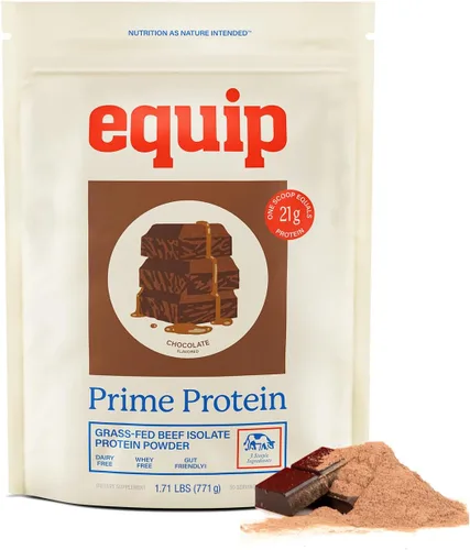Vista 2 de Equip Foods Prime Proteína en polvo de chocolate y calostro en polvo