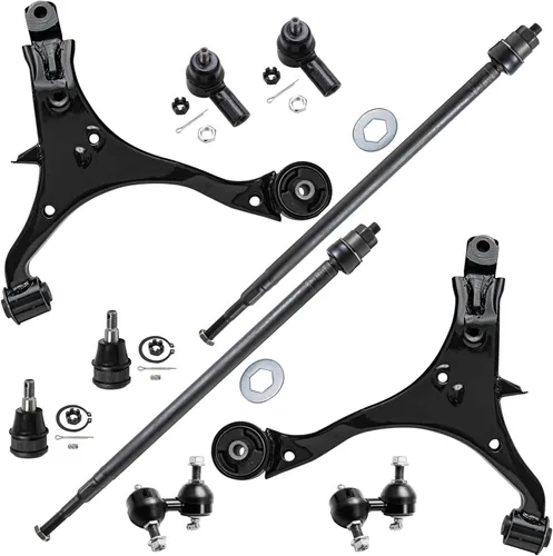 Vista 215 de Detroit Axle - Kit de brazos de control de extremo delantero RWD para cargador Chrysler 300 Dodge Challenger 11-19, brazos de control