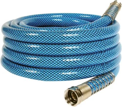 Vista 12 de Camco TastePURE Manguera de agua potable premium de 10 pies para autocaravana/RV - Cuenta con un diseño resistente sin arrugas con extremos