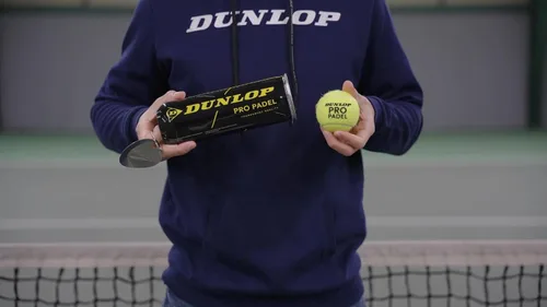 Vista 2 de Dunlop Sports Competition Squash Ball, Single Yellow Dot