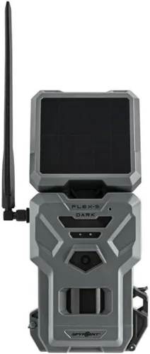 Vista 4 de SPYPOINT Flex-S-Dark Cámara de Sendero Celular Solar – Panel Solar Integrado, Fotos de 40MP, Videos de 1080p + Sonido, Cámara de Caza Sin Destello
