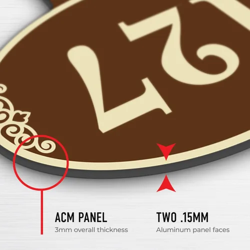 Vista 6 de Letrero personalizado de dirección de casa, placa de dirección de césped, números de casa personalizados para Navidad al aire libre, 12 x 15