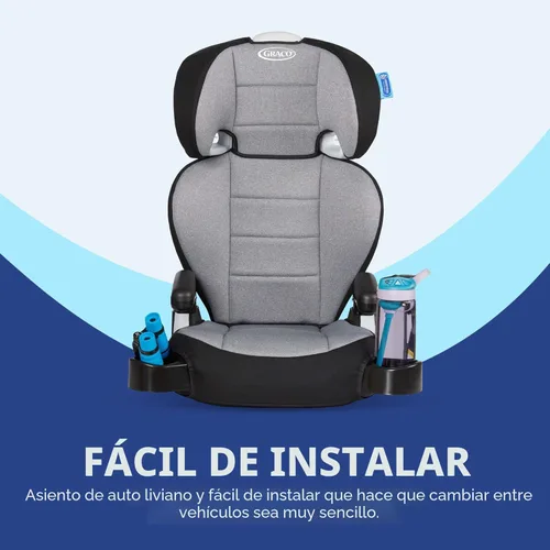 Vista 5 de Asiento elevador de coche Graco TurboBooster 2.0 con respaldo alto, Declan