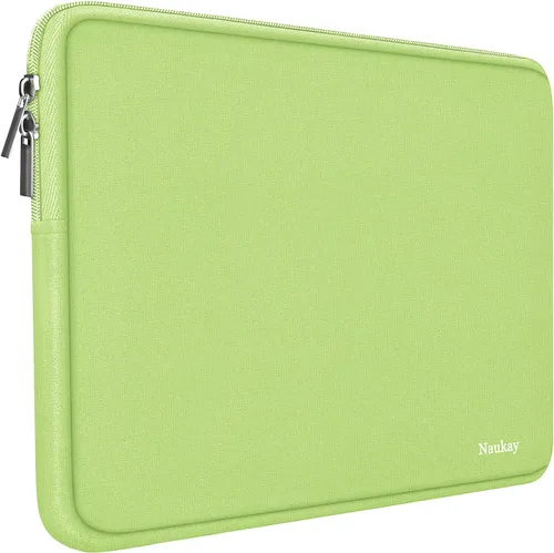 Vista 13 de Naukay Funda para Laptop, Funda de Neopreno Resistente de 13-13.3 Pulgadas para Laptop/Computadora Portátil/Funda de Bolsillo para Computadora