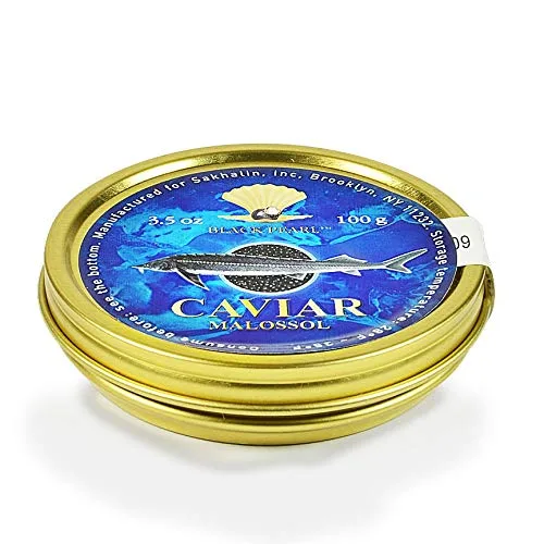 Caviar de esturión Ossetra 100g (3.5 oz)