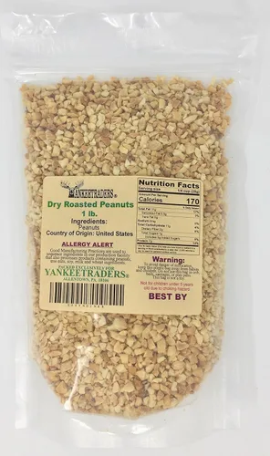 Vista 2 de YANKEETRADERS Cacahuete tostado seco, cobertura granulada - 1 libra