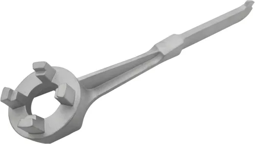 Abridor de llave de barril de combustible de rejilla de aceite de tambor de aluminio para tapones de 55 galones