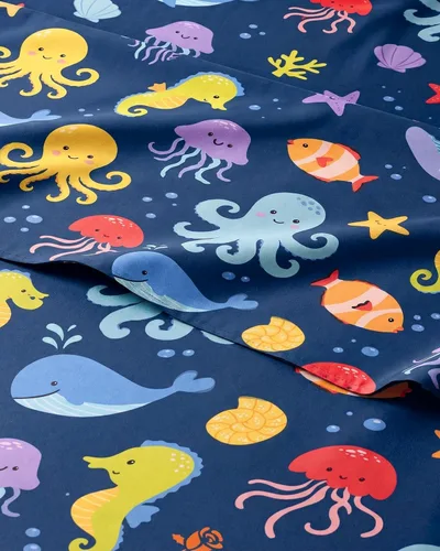 Vista 24 de Sábanas de princesa tamaño Twin para niños, juego de sábanas de princesa de 3 piezas para niños, ropa de cama con temática de castillo, ultrasuave