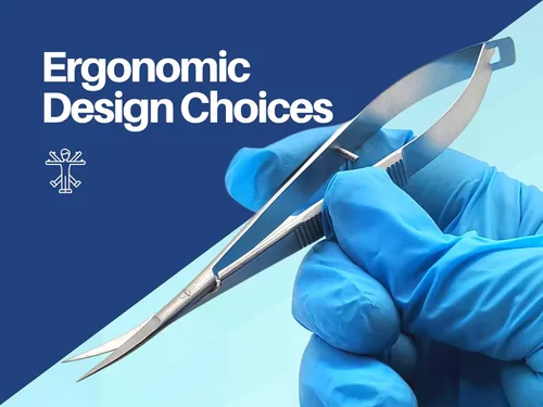 Vista 6 de ARTMAN INSTRUMENTS Micro Tijeras curvadas de 4.5 pulgadas – Tijeras de precisión de acción de resorte para bordado, costura, manualidades, corte