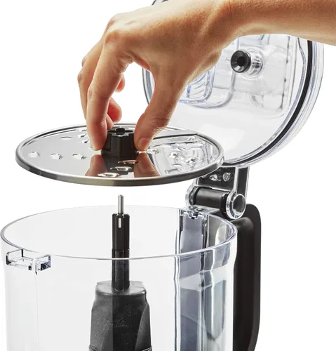 Vista 2 de KitchenAid KFP0919CU - Procesador de alimentos con 9 tazas Plus, contorno plateado (renovado)