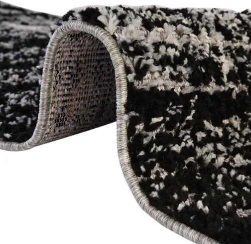 Vista 10 de Rugs.com Cherokee Collection - Alfombra alta negra de 2 x 3 pies perfecta para entradas, cocinas, rincones de desayuno, piezas de acento