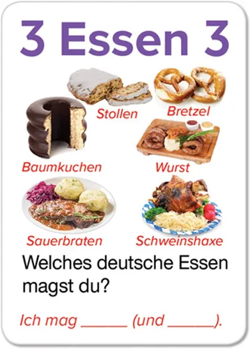 Vista 3 de AGO Auf Deutsch - Juego de cartas para principiantes que aprenden alemán! ¡Practica la conversación en alemán mientras juegas un divertido juego