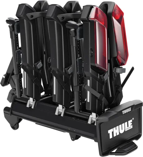 Vista 4 de Thule Epos 3 Portabicicletas con Luces y Soporte para Matrícula - Compatible con E-Bike - Capacidad de 75 lb (150 lb Total) - Se Adapta a Enganche