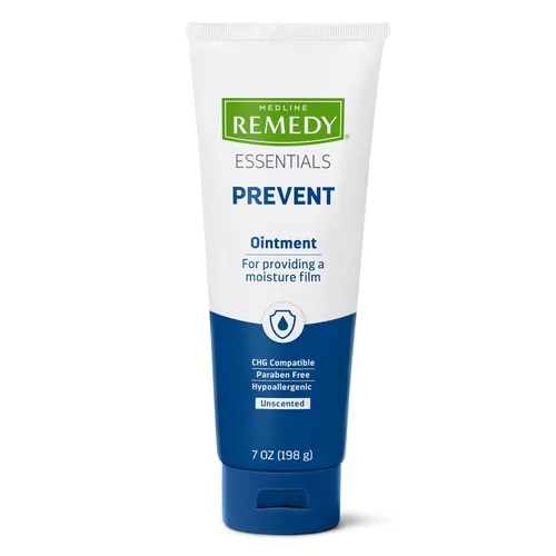 Vista 8 de Medline Remedy Essentials Ungüento (tubo de 2 onzas), 12 unidades, sin perfume, película hidratante transpirable, aloe, vitaminas A, D y E, cuidado