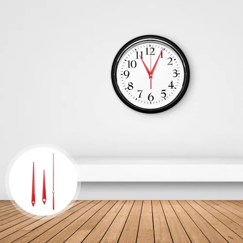 Vista 7 de POPETPOP Manecillas de reloj de bricolaje - 10 piezas de mecanismo de reloj de repuesto de aluminio reloj de pared Movimiento reloj de pared