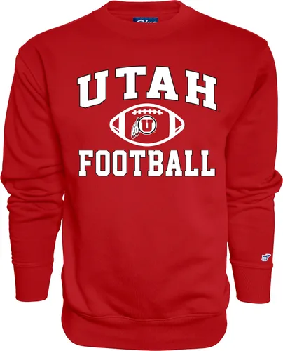 Vista 18 de Blue 84 NCAA sudadera de cuello redondo para hombre, color del equipo de fútbol