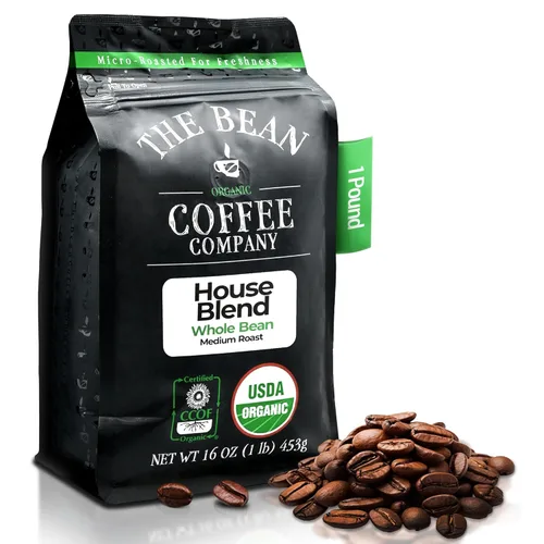 Vista 42 de The Bean Organic Coffee Company Mocha Java, tostado medio, café en grano entero, bolsas de 16 onzas (paquete de 2)