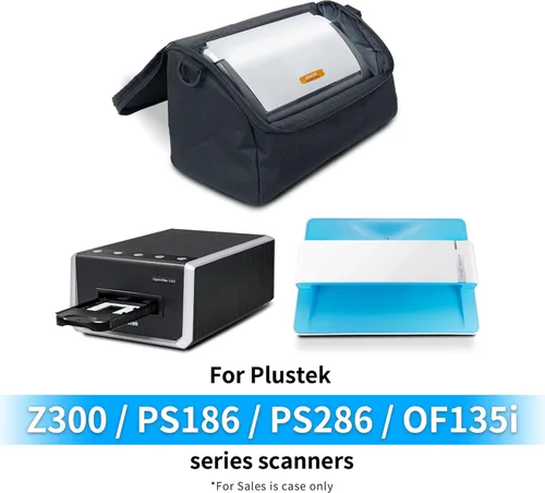 Vista 2 de plustek Bolsa de transporte para escáner de documentos: a prueba de polvo, antiestático, protector y protector de escáner, Fujitsu ScanSnap y uso