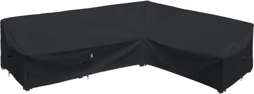 Vista 46 de Funda de sofá modular de alta resistencia para exteriores, tejido 600D 100 % impermeable, para muebles de patio