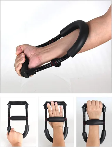 Vista 3 de Wrist Entrenador de brazo de bíceps, ejercicios de mano para antebrazo ajustable, entrenamiento de fuerza, fortalecedor de potencia, ajuste