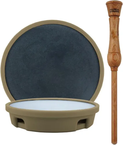 Vista 2 de Primos Hunting Primos Hensanity - Llamada de pizarra moldeada para pavo, superficie de pizarra con una sola pieza Striker Turkey Call PS298