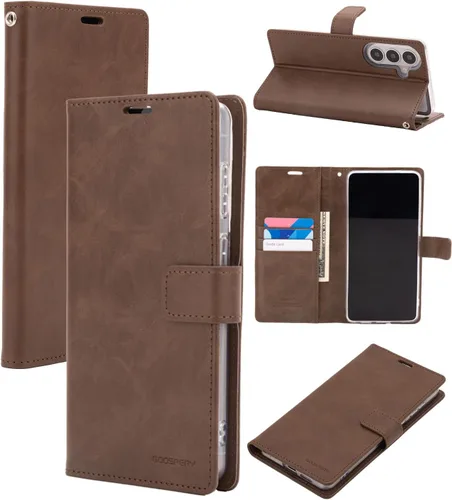 Vista 39 de GOOSPERY Blue Moon Wallet para Samsung Galaxy Note 8 Case (2017) Funda de cuero con tapa (Negro)