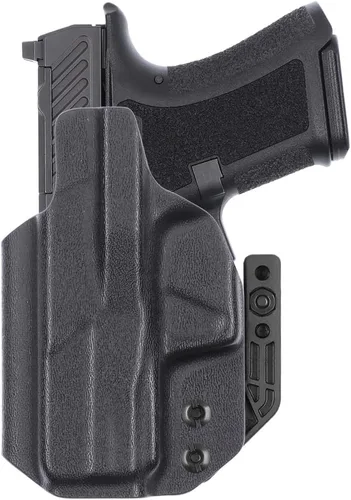 Vista 2 de Tulster OATH IWB Holster se adapta a: Shadow Systems CR920 Compatible con óptica dentro de la cintura Apéndice oculto llevar Kydex funda