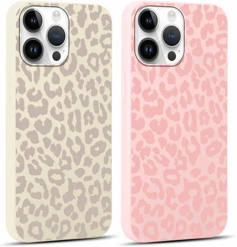 Vista 43 de Paquete de 2 fundas de teléfono con bonito estampado de guepardo para iPhone 7/8/SE 2020 / SE 2022 de 4.7 pulgadas, diseño de leopardo de lujo