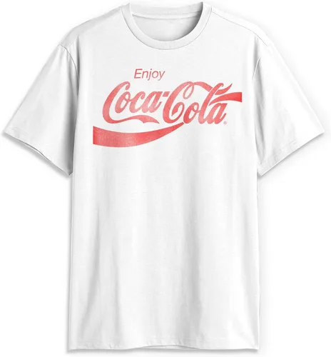Vista 10 de Coca-Cola Camiseta de manga corta Eighties Coke para hombre Athletic Heather