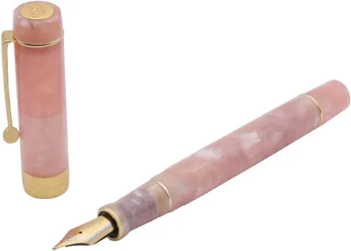 Vista 7 de Gullor Pluma estilográfica ligera en caja de regalo, incluye convertidor, barril de resina, color A