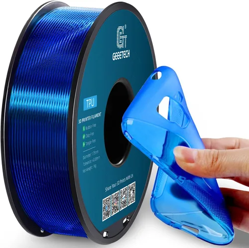 Vista 38 de Geeetech - Filamento PLA de 0.07 pulgadas, filamento de seda de bicolor, consumo dicromático de coextrusión brillante, 2.2 libras, 1 carrete