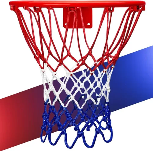 SperoPro - Red de baloncesto profesional de 7.16 onzas, repuesto para exteriores para todo tipo de clima, anti látigo, red de baloncesto resistente,