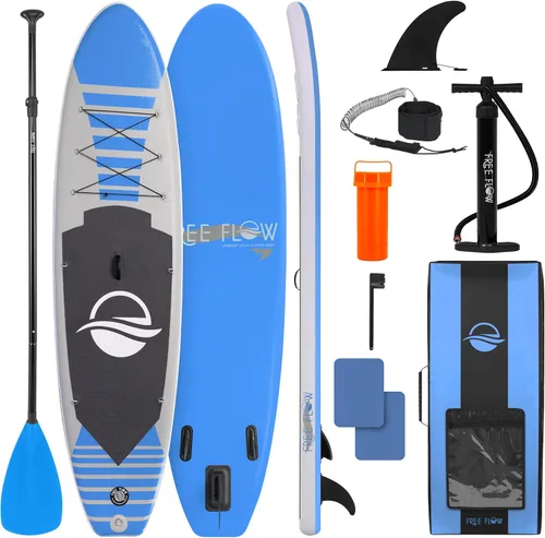 Vista 14 de SereneLife Inflatable Stand Up Paddle Board - Wide Stable Design, Non-Slip Deck for Adults & Youth with Premium Paddle Board Accessories: Carry Bag