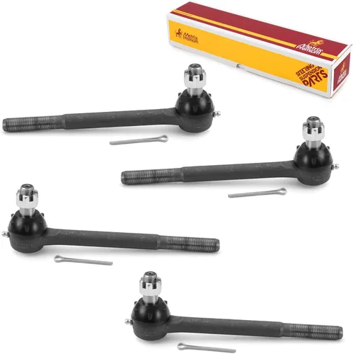Vista 127 de Metrix Premium Chassis Parts - Kit de 4 piezas de extremos de barra de acoplamiento frontal exterior e interior compatible con Nissan Pathfinder
