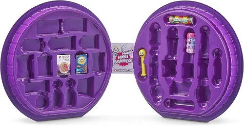 Vista 2 de 5 Surprise Mini Brands Series 3 - Estuche para coleccionista, almacena y exhibe 30 minis con 5 miniaturas exclusivas de ZURU, Multi