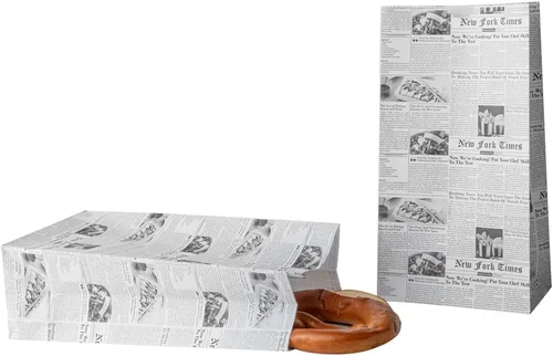 Vista 37 de Restaurantware Bag Tek - Bolsas de papel de 2 libras, 100 bolsas de almuerzo desechables, pequeñas para almuerzos, sándwiches y aperitivos, bolsas
