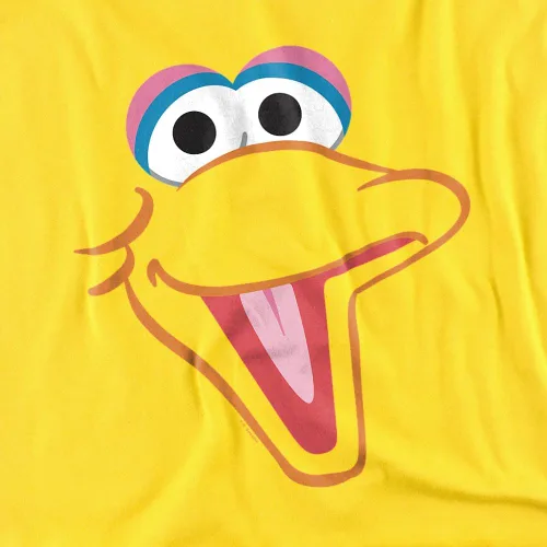 Vista 2 de Popfunk Sesame Street Big Bird Face Halloween Costume T-Shirt