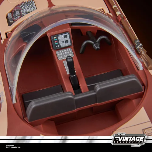 Vista 5 de Star Wars The Vintage Collection, vehículo Landspeeder con figura de Luke Skywalker de 3.75 pulgadas, Star Wars: A New Hope