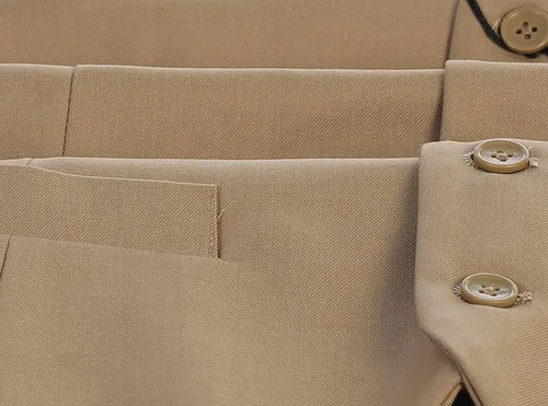 Vista 4 de Gioberti Chaleco de traje formal para hombre apto para negocios o vestido casual