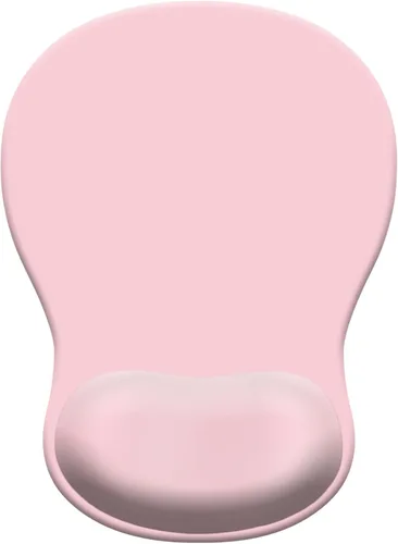 Vista 19 de Alfombrilla de mouse ergonómica con soporte para muñeca, cómoda alfombrilla de mouse para computadora con base de poliuretano antideslizante