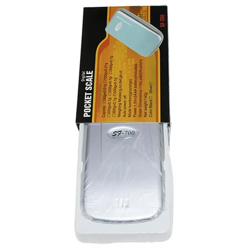 Vista 2 de Báscula digital de bolsillo de 21.16 oz x 0.00 oz, báscula de alimentos de alta precisión para cocina con soporte, báscula de joyería portátil