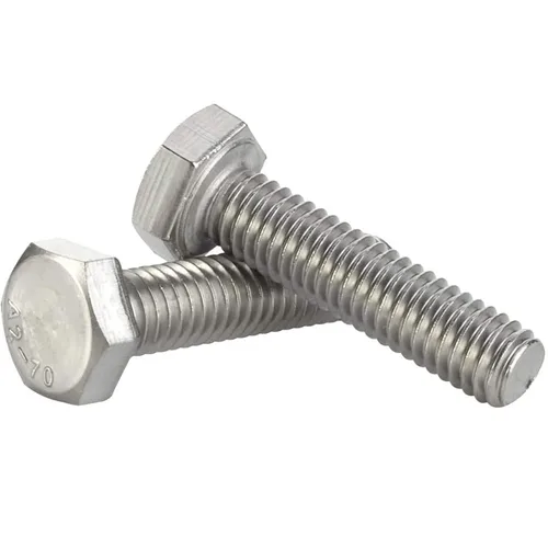 Vista 3 de 2 pernos hexagonales M12 M12-0.069 x 4.331 in UNC Tornillos de cabeza hexagonal A2-70 (304) de acero inoxidable totalmente roscados