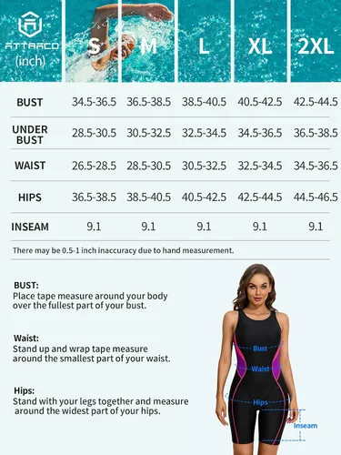 Vista 6 de ATTRACO Trajes de baño atléticos de una pieza para mujer, trajes de baño Boyleg con espalda cruzada