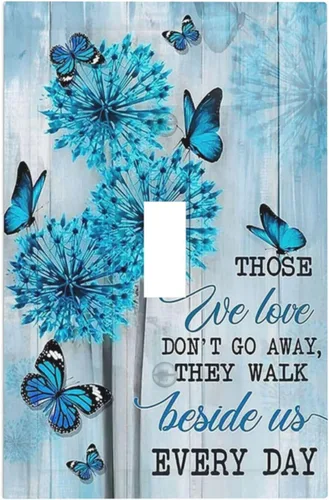 Vista 108 de Cubierta decorativa para interruptor, placa de interruptor de luz de 2 bandas, 1 placa de interruptor de luz dúplex de palanca, placas de pared GFCI