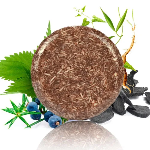 Vista 3 de Barra de champú sólida, oscurecimiento natural, tratamiento de pérdida de cabello y crecimiento para hombres y mujeres