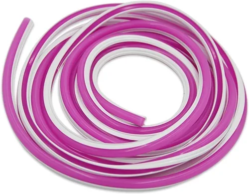 5m LED Light Strip Separated neon 06 * 09 Round Head Low Pressure Extruded LED Light Strip Flexible Light Strip neon Light S-Shaped Light Strip