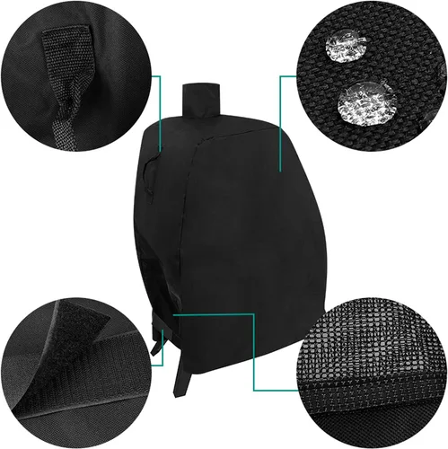 Vista 2 de Stanbroil Cubierta para parrilla Dyna Glo Smoker Modelo DGO1176BDC-D Premium Vertical Offset Charcoal Smoker