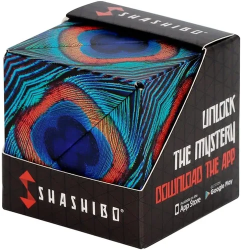 Vista 8 de Shashibo Caja de Cambio de Forma - Premiado, Patentado Juego de Dedos con 36 Imanes de Tierras Raras - Se Transforma en Más de 70 Formas, Caja