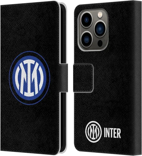 Vista 97 de Head Case Designs Officially Licensed Inter Milan Flag Badge Leather Wallet Case Compatible with Apple iPhone 7 Plus/iPhone 8 Plus