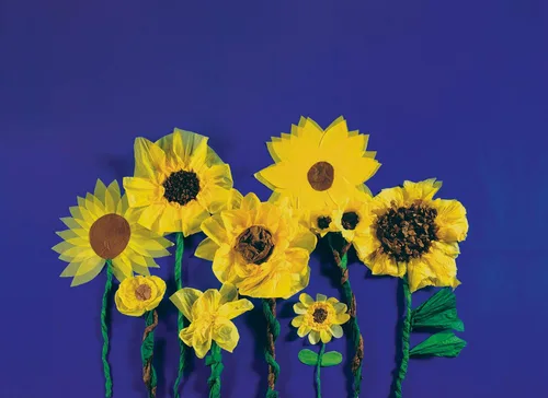 Vista 2 de Creativity Street Paquete de pañuelos remanentes, colores surtidos, tamaños surtidos, 1 libra